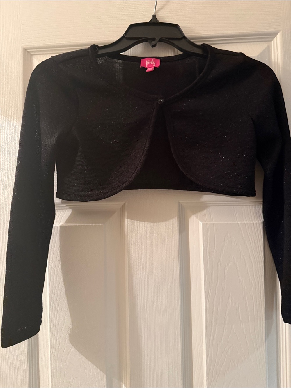Forever 21 Black Cropped Bolero Shrug